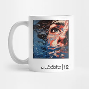 Swimming Pools (Drank) / Minimal Graphic Artwork Design Mug